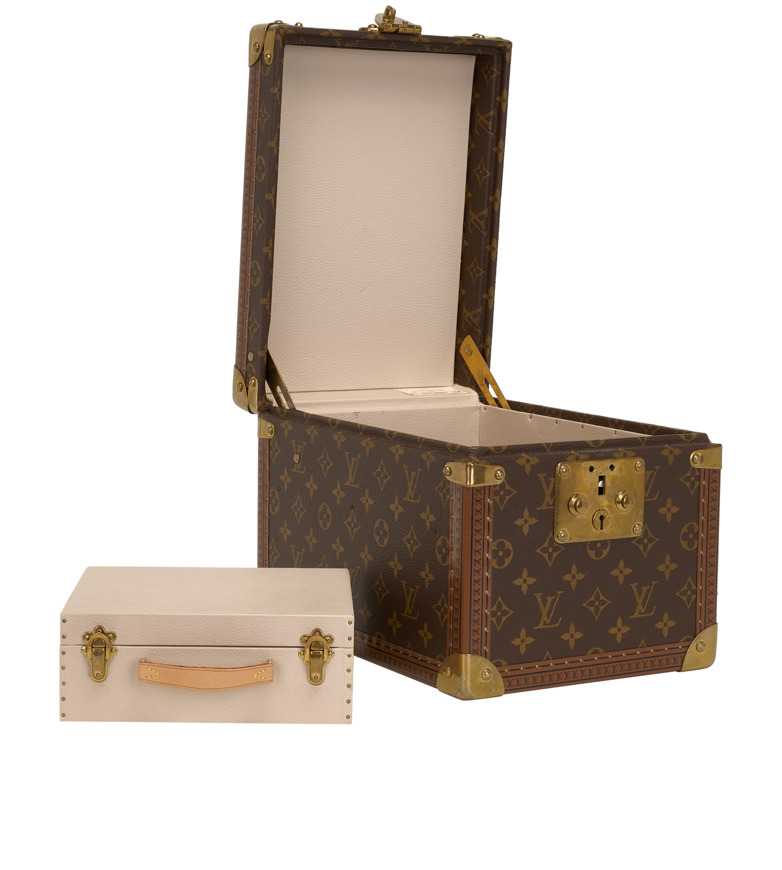 Louis Vuitton Vintage Boite Flacons Vanity Case, &pound;2,300, Accessories, Brown, Canvas, Other view